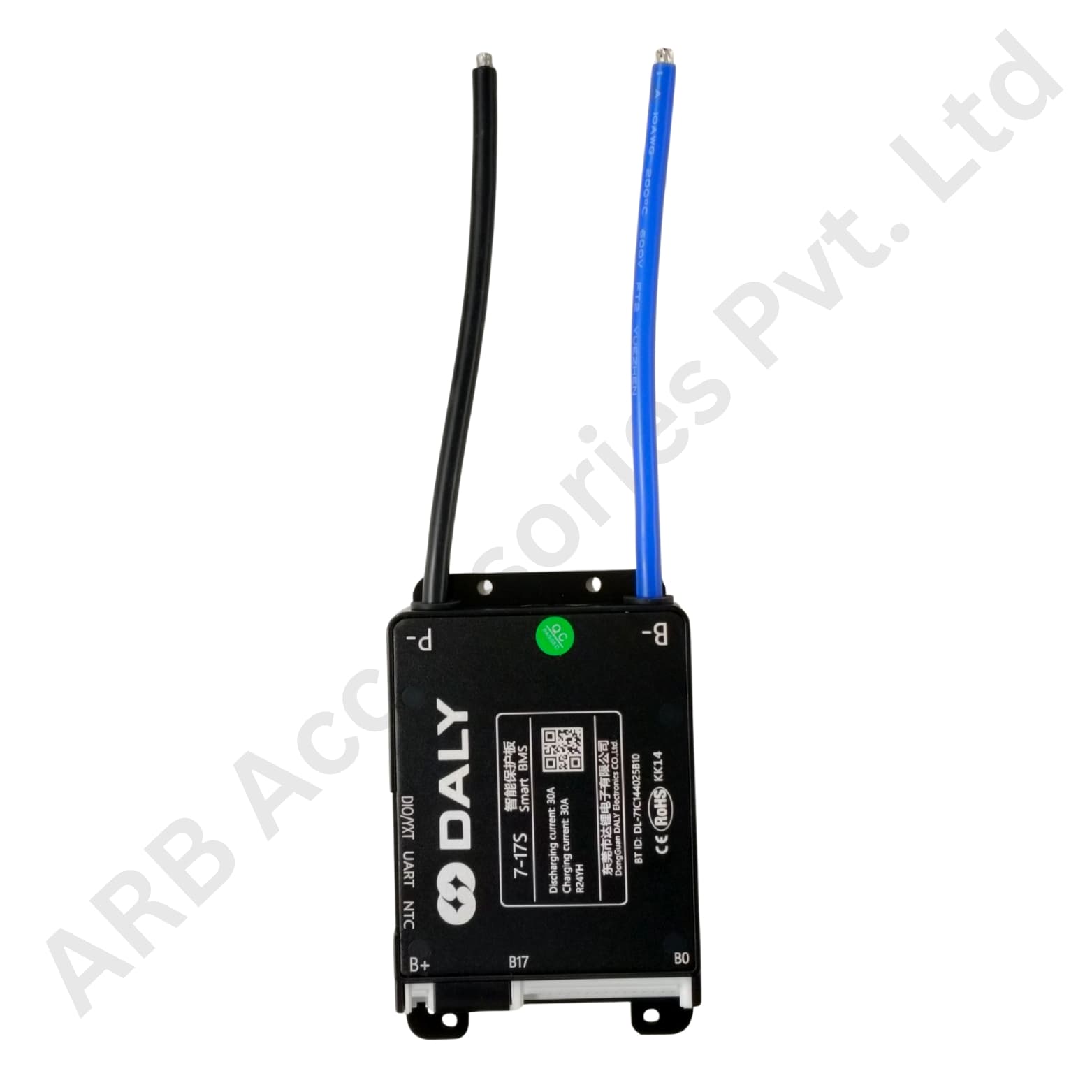 DALY BLACK SMART BMS 7-17S 30A (1064f) - Image 2