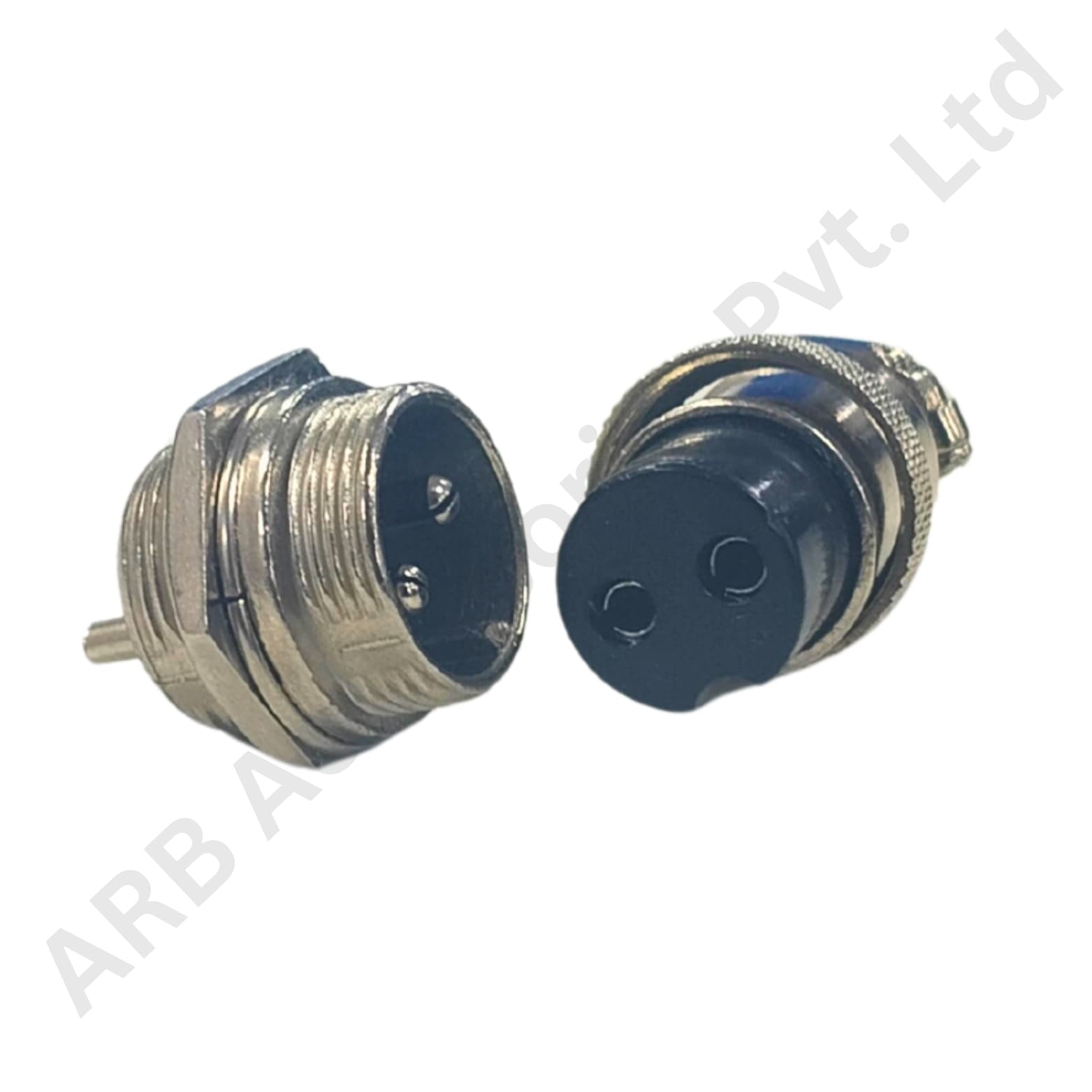 GX16-2-PIN MALE PLUG AND FEMALE SOCKET (10fef) - Image 2