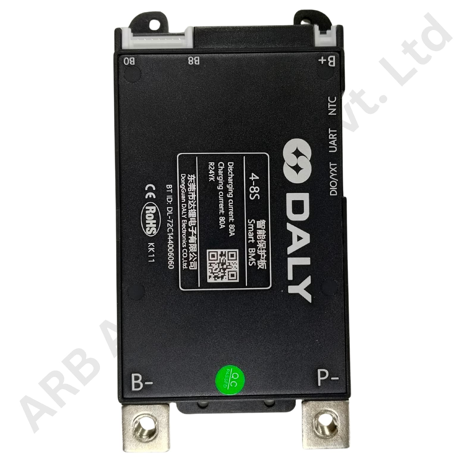 DALY BLACK SMART BMS 4-8S 80A (10656) - Image 2