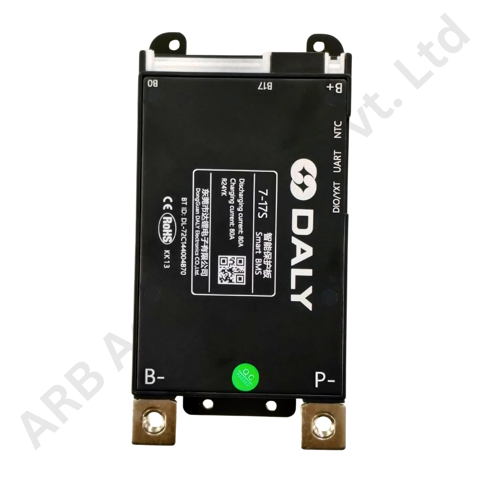 DALY BLACK SMART BMS 7-17S 80A (10651) - Image 4