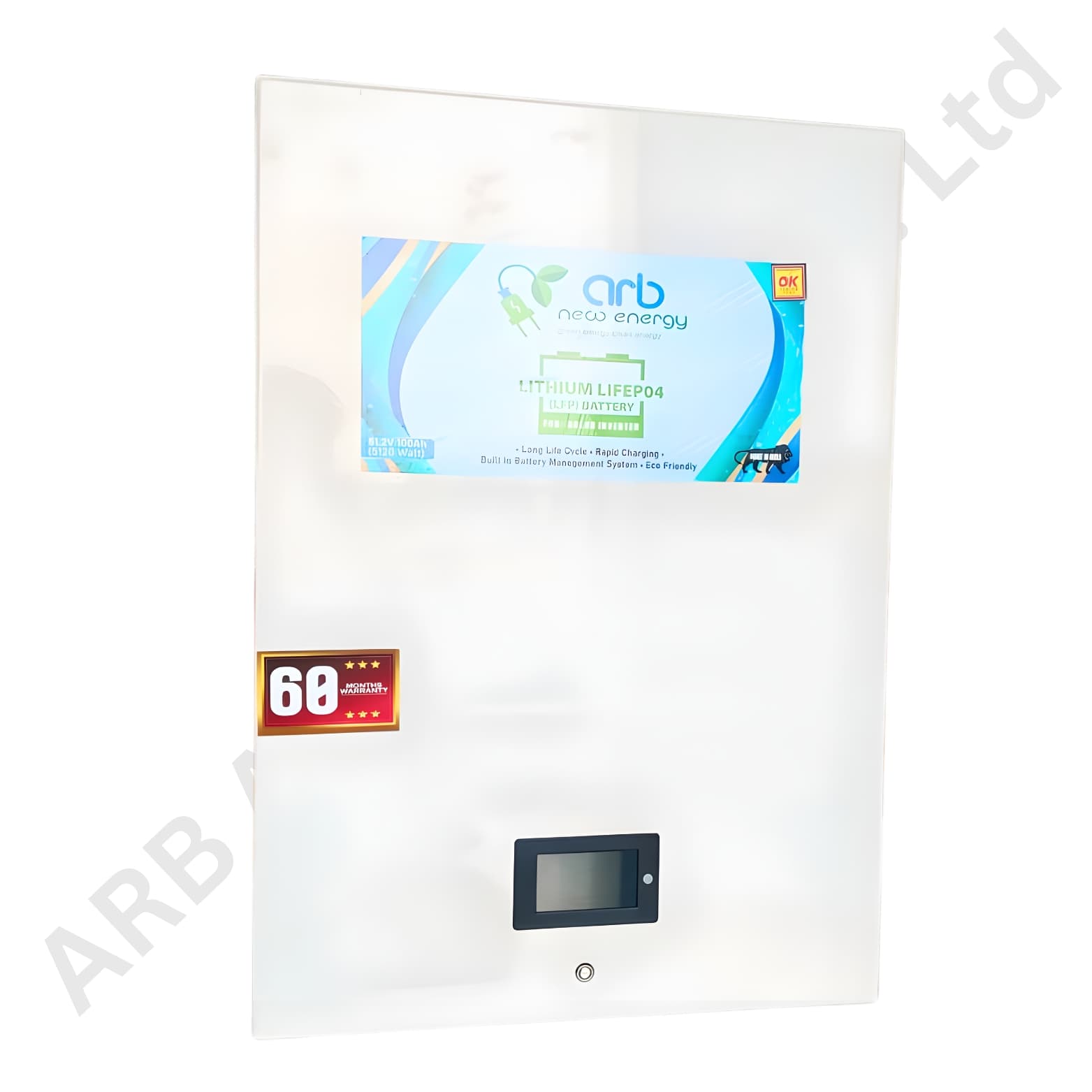 51.2V 100 Ah ESS Battery Pack Wall Mounted (81ca) - Image 5