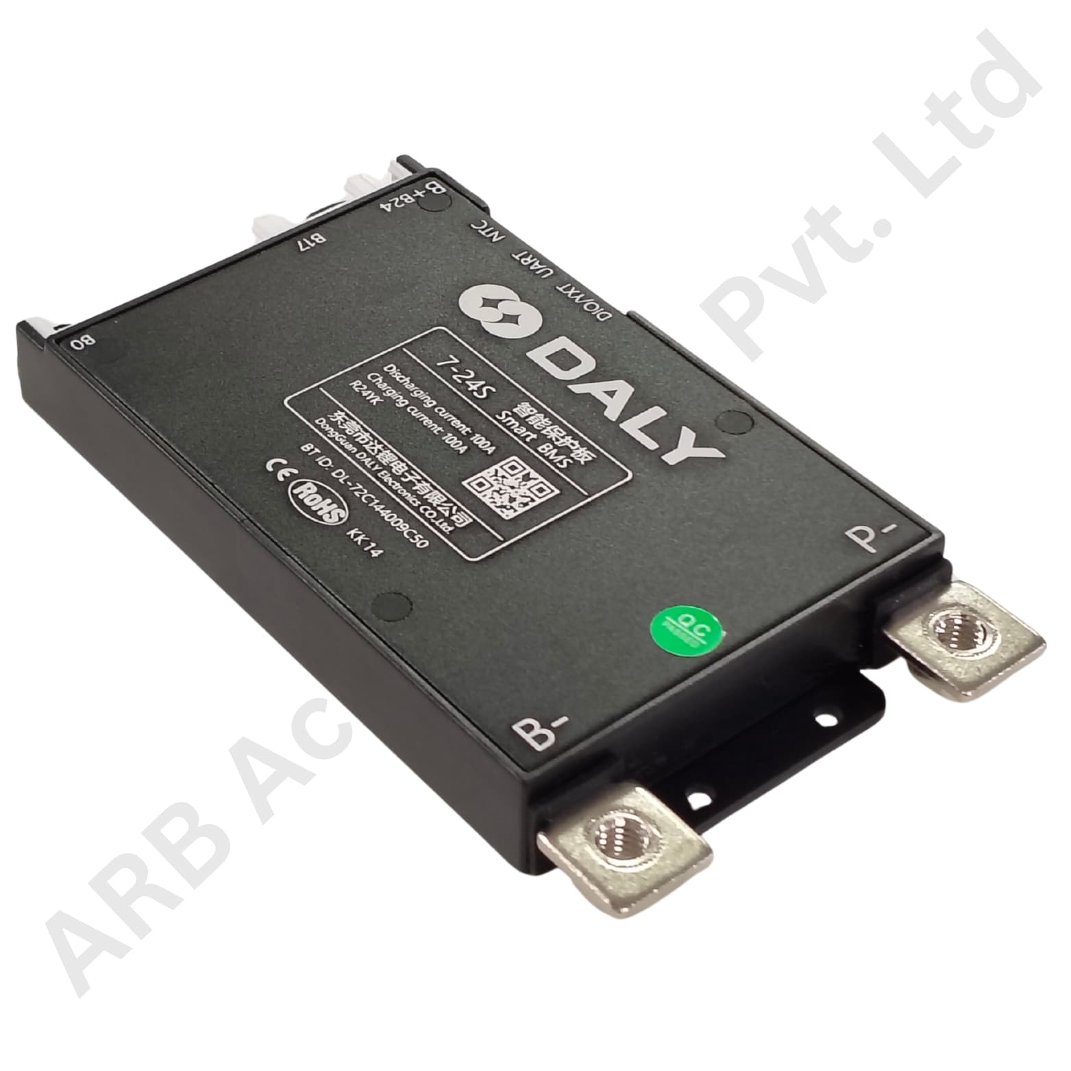 DALY BLACK SMART BMS 7-24S 100A (1065b) - Image 4