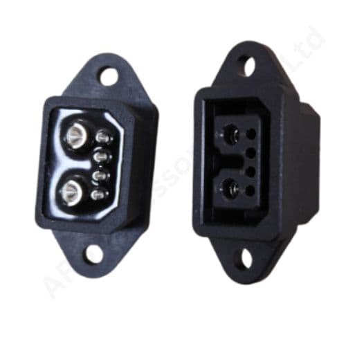 OKW 2+4 PIN FEMALE CAN SOCKET (7e26) - Image 2