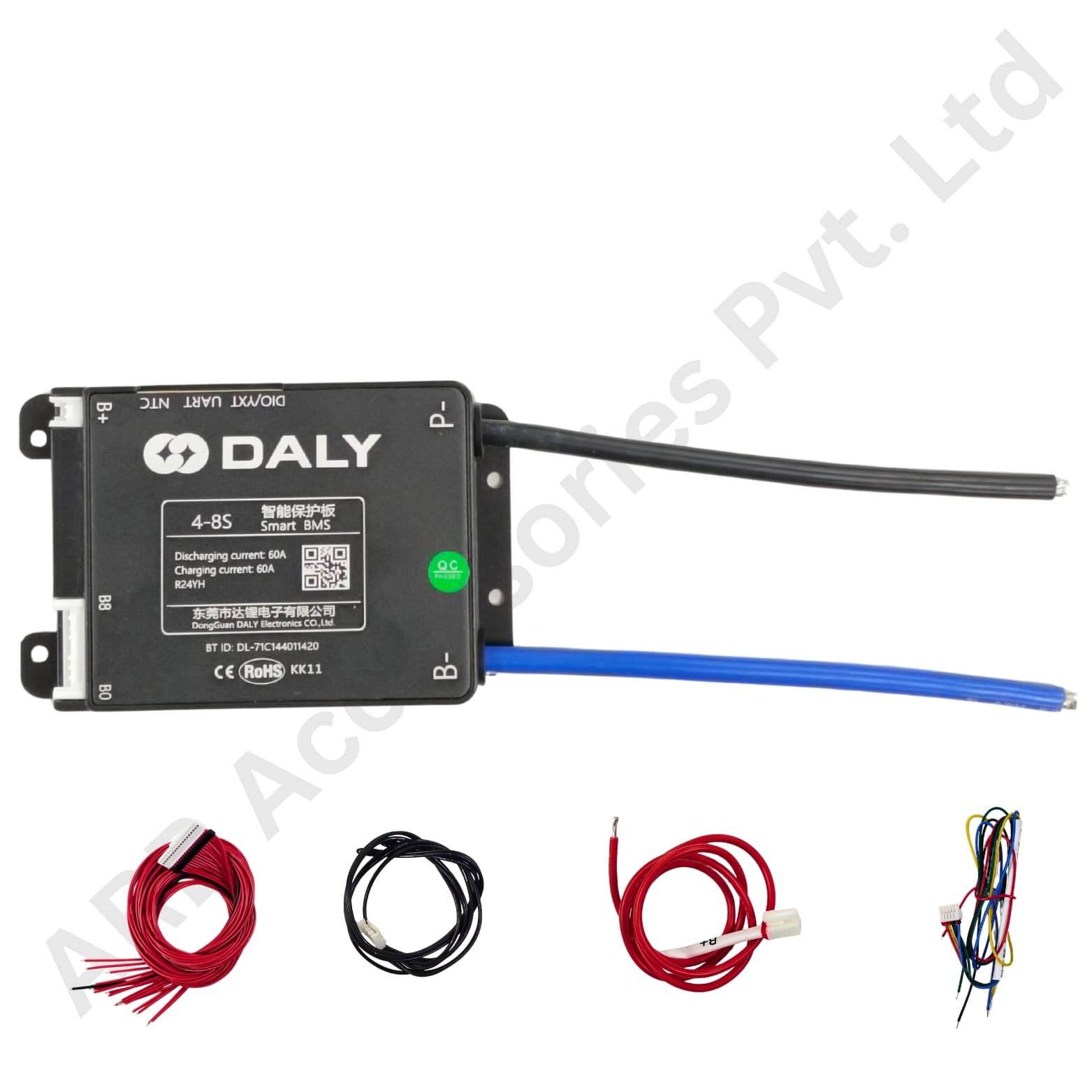 DALY BLACK SMART BMS 4-8S 60A (10654)