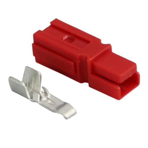SINGLE POLE 45A CONNECTOR RED (4547) - Image 2