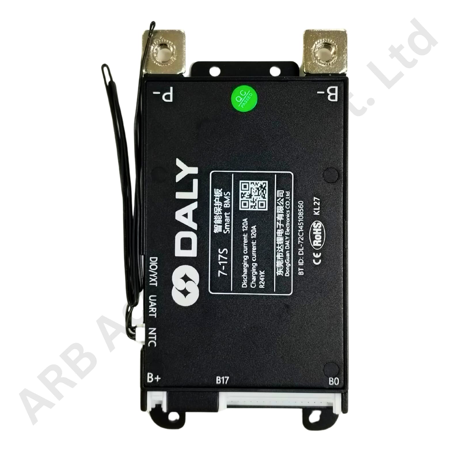 DALY BLACK SMART BMS 7-17S 120A (10da5) - Image 4