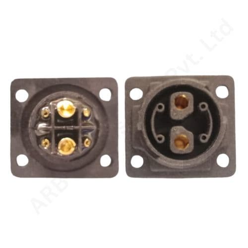 ORANGE 2+4 (WP) FEMALE  SOCKET (7b00) - Image 2