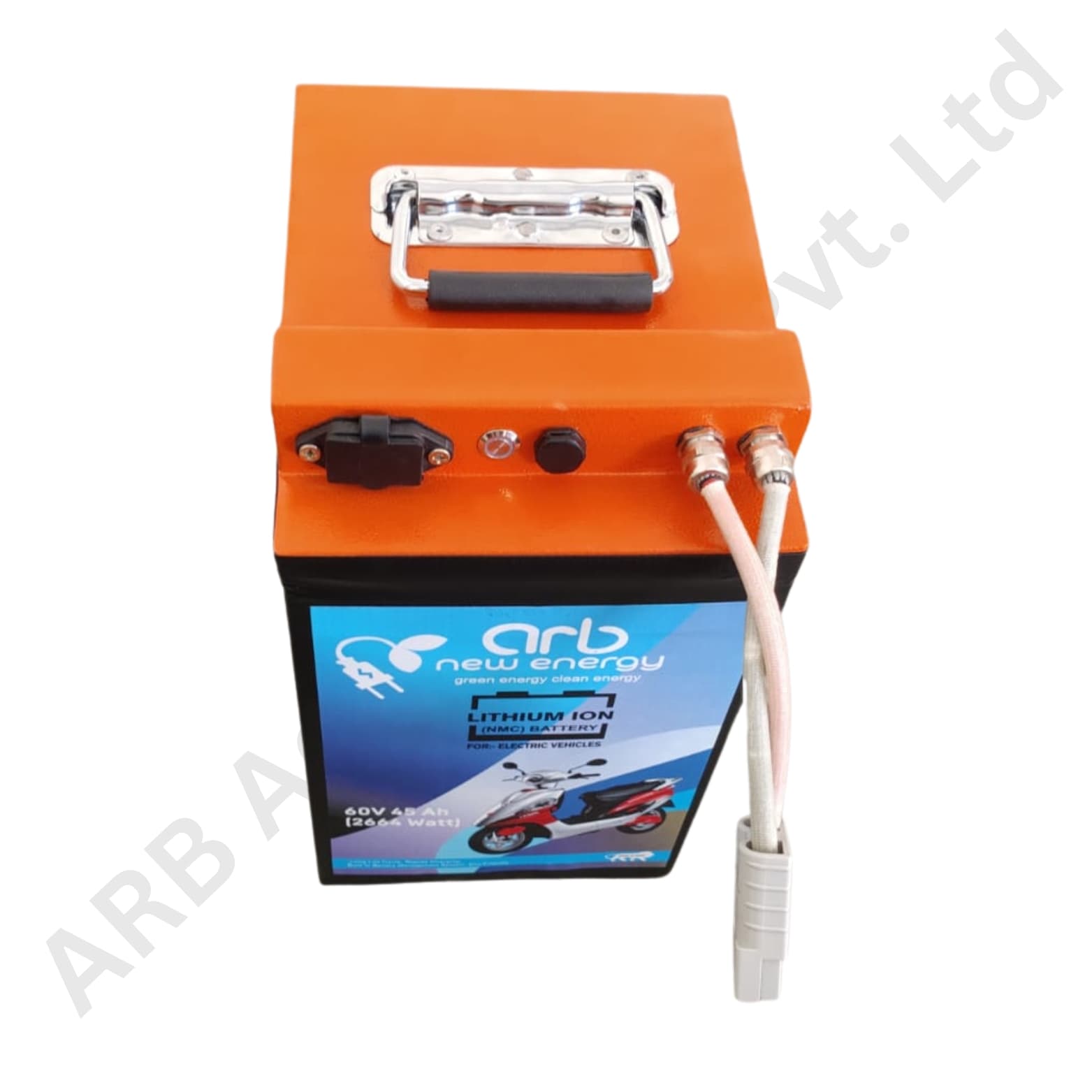 59.2V 45Ah NMC Series 16S 10P Battery Pack (11093) - Image 3