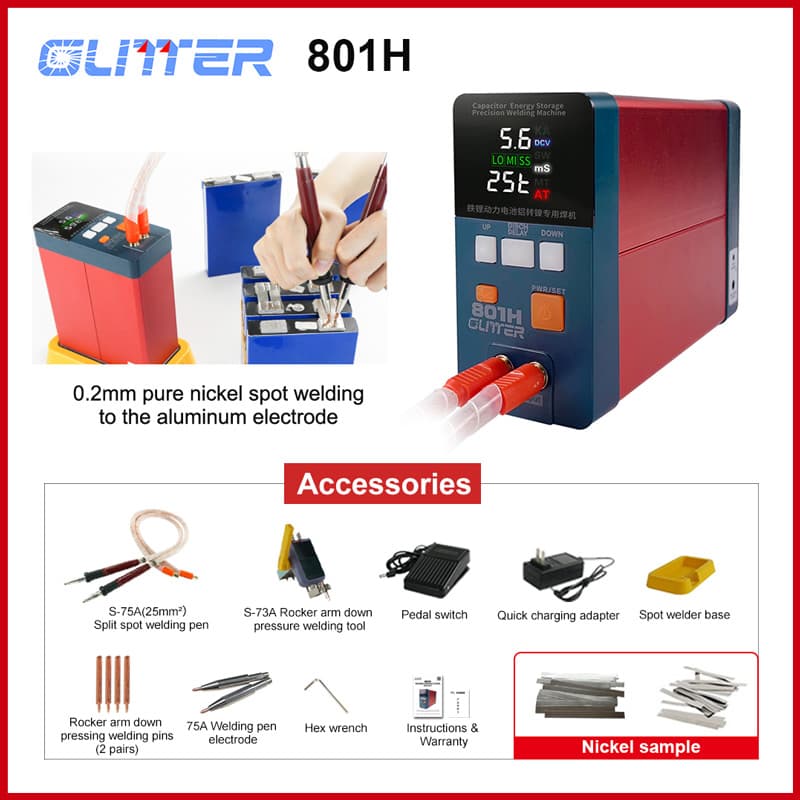 SPOT WELDING MACHINE GLITTER 801H WITH 75B (10b26) - Image 5