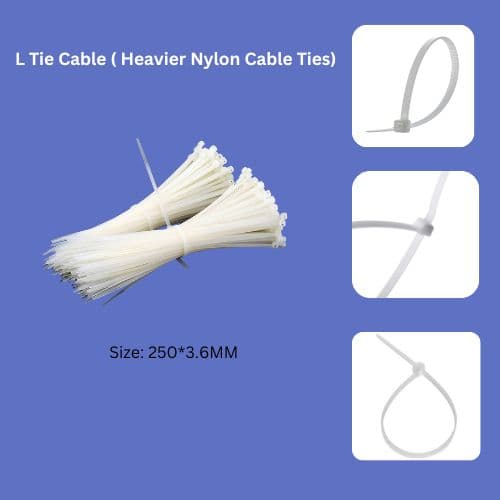L - Cable Tie (Plastic) (0248) - Image 2