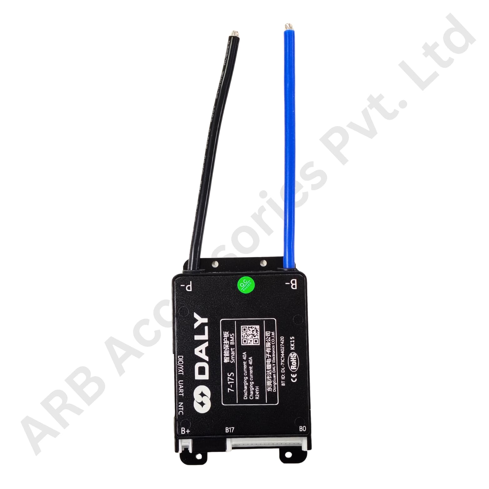 DALY BLACK SMART BMS 7-17S 40A (1064d) - Image 2