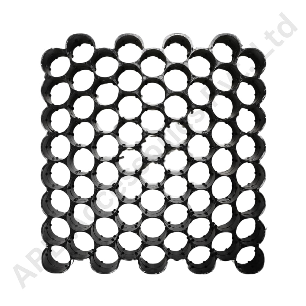 CELL HOLDER 18650 (9X8) HEXA (111e0)