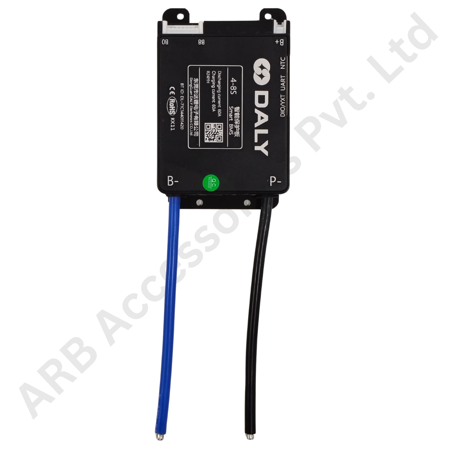 DALY BLACK SMART BMS 4-8S 60A (10654) - Image 2