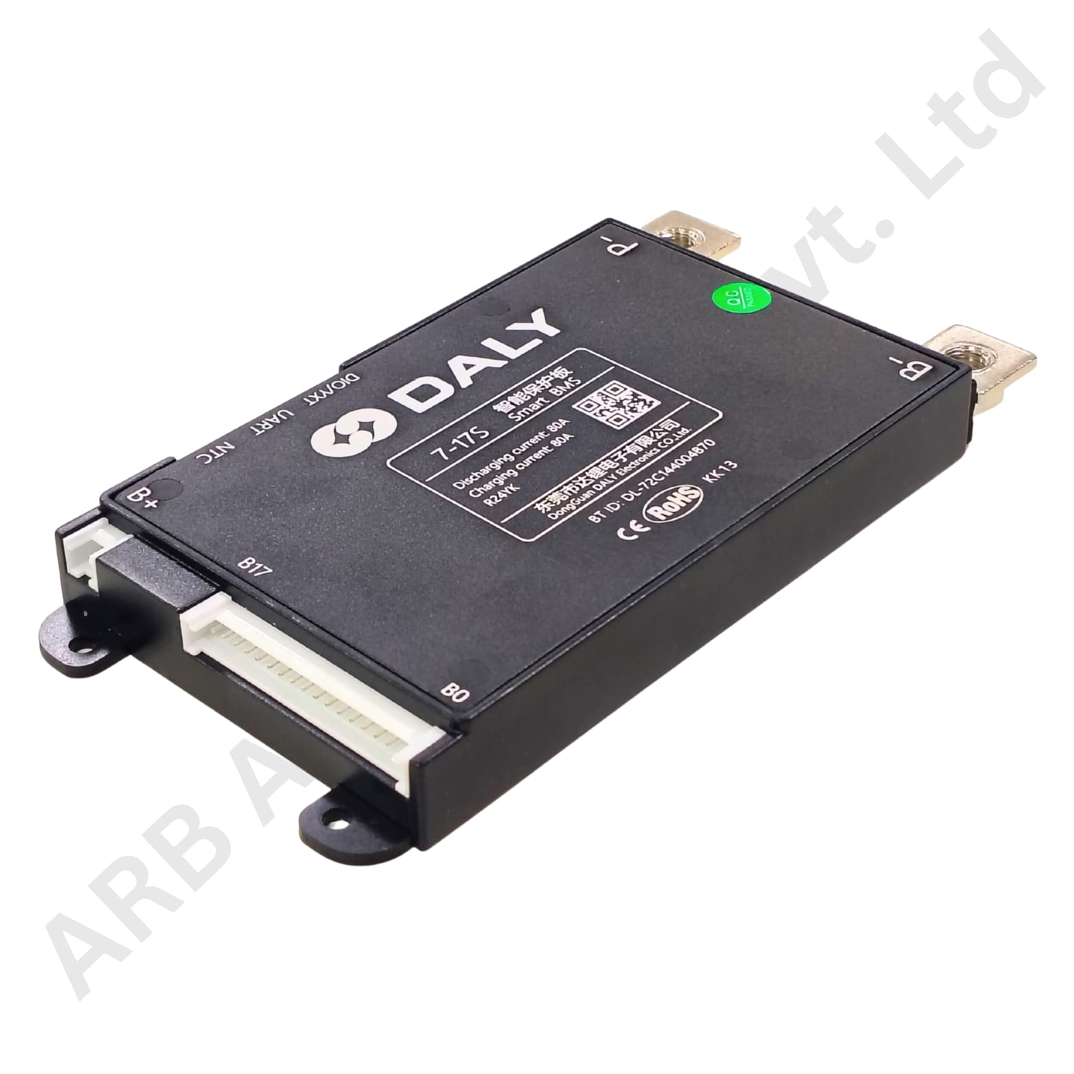DALY BLACK SMART BMS 7-17S 80A (10651) - Image 2