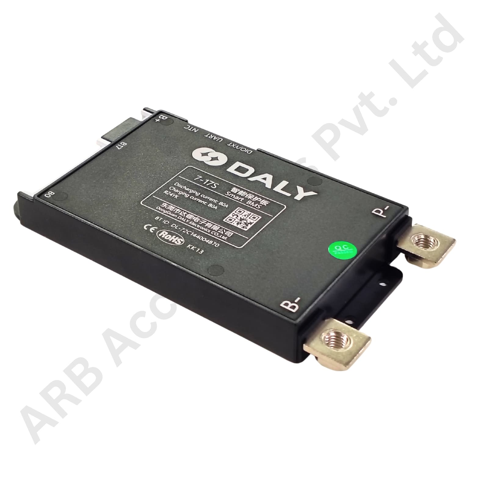 DALY BLACK SMART BMS 7-17S 80A (10651) - Image 3