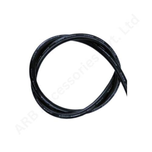 SILICONE WIRE 2AWG BLACK 2MTR EACH (33.6SQMM)(7f23)