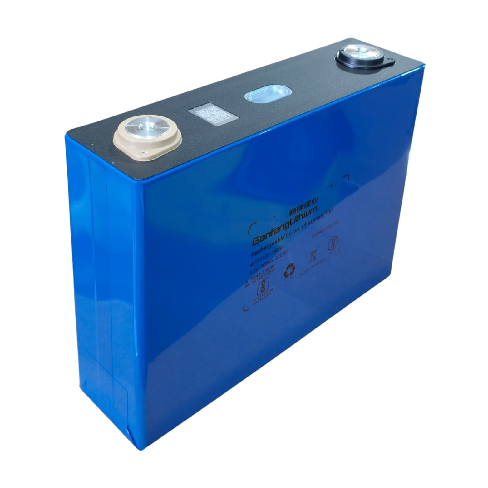 GANFENG 100AH 3.2V PRISMATIC CELL 5K LIFE CYCLE A09 (c62d)