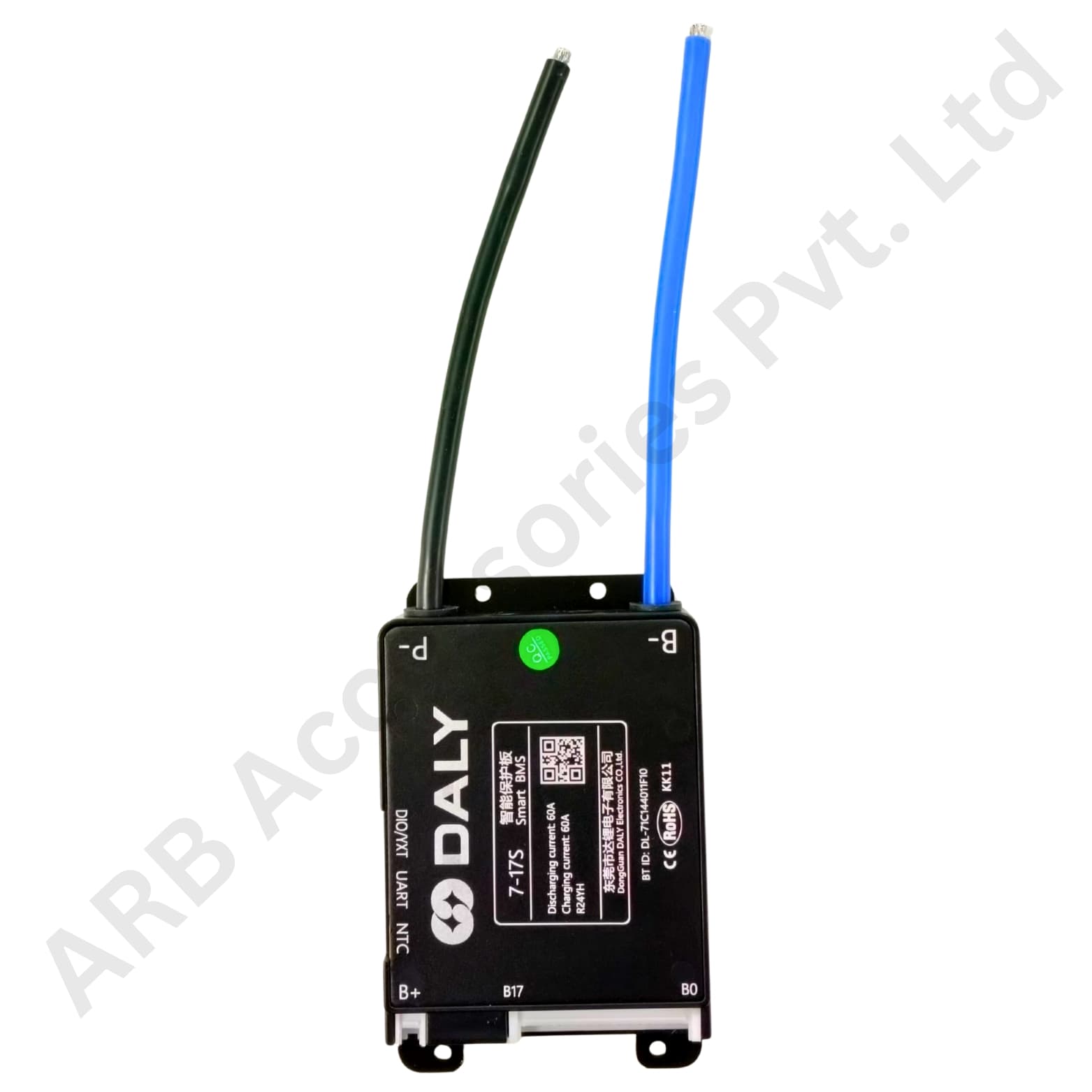 DALY BLACK SMART BMS 7-17S 60A (1064e) - Image 2
