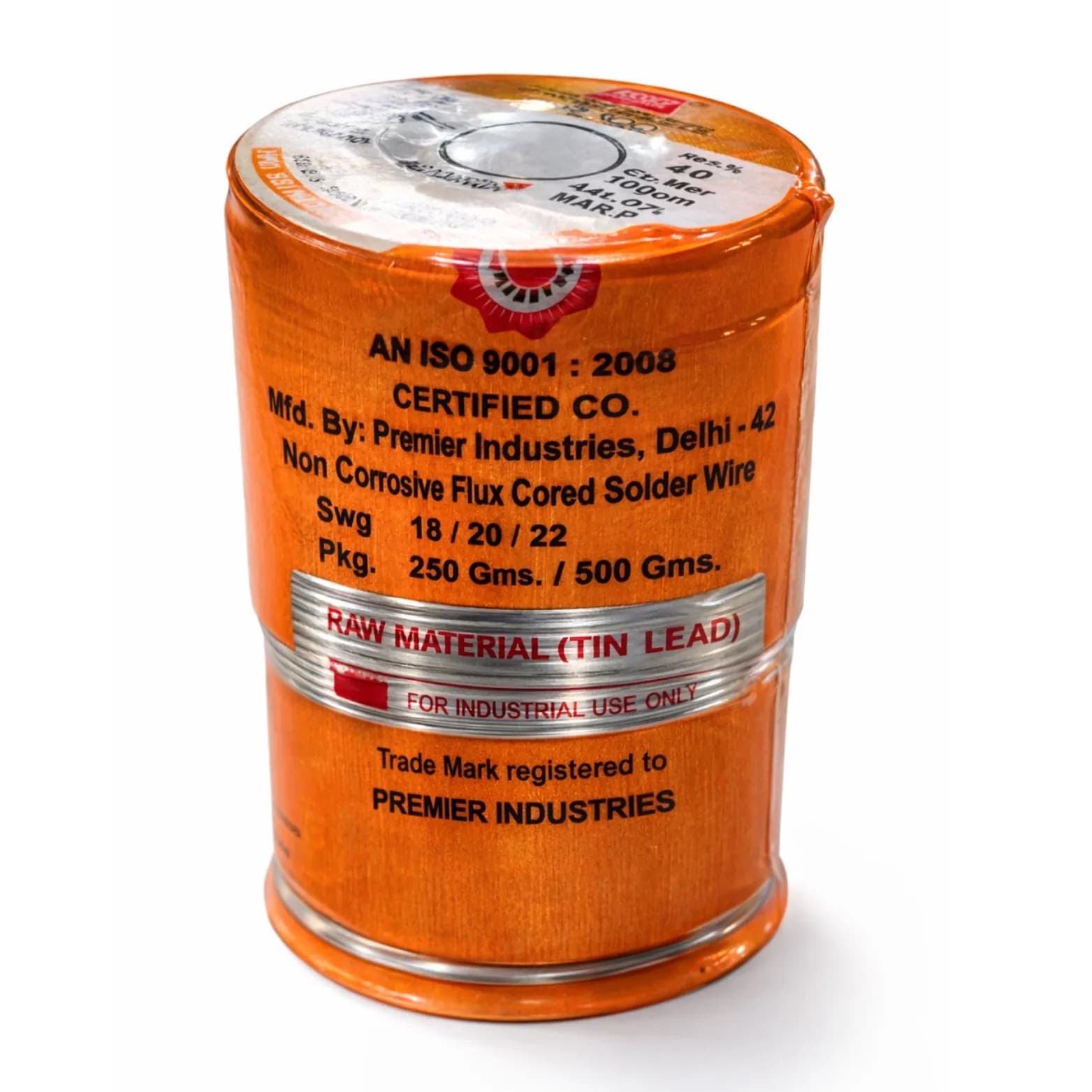 SOLDER WIRE 8311 ORANGE 25X75 (11598) - Image 2