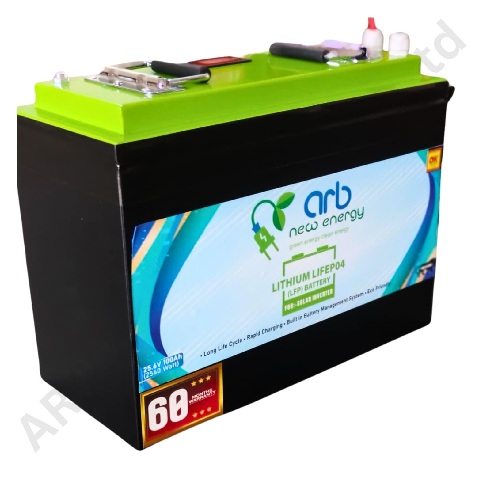 25.6V 100Ah Inverter Battery (Highstar) WDAAB (c137) - Image 4