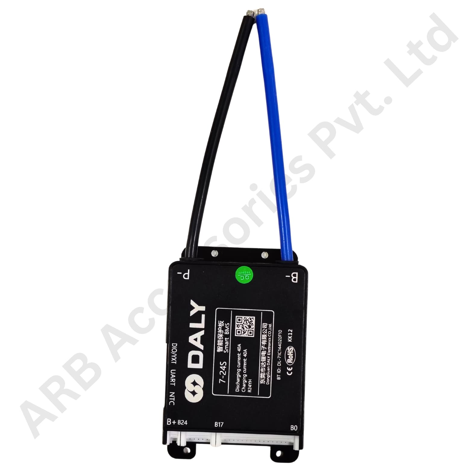 DALY BLACK SMART BMS 7-24S 40A (1065a) - Image 2
