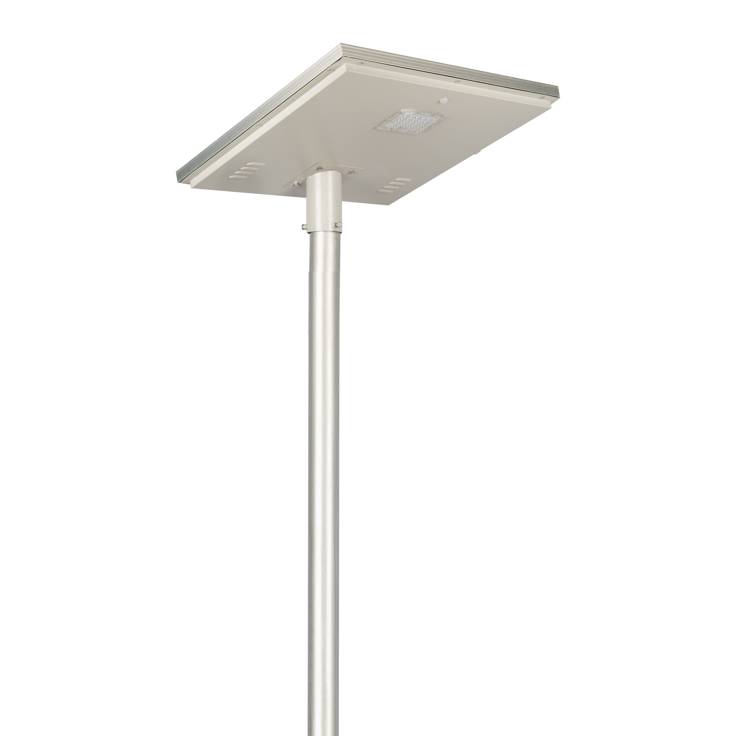 All In One Solar Street Light Lens Model 30 Watt Light 12.8V 30Ah Battery 100W Solar Panel