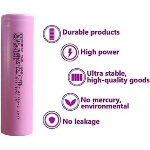 LITHUM-ION CELL 2600 mAh DMEGC 18650  (02e4) - Image 4
