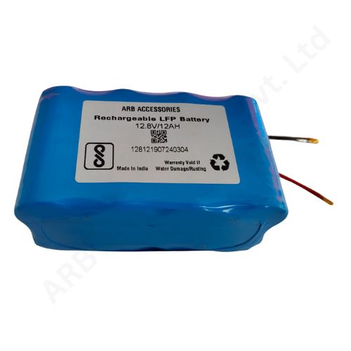 12.8V 12Ah LifeP04 Battery Packs (02ec)