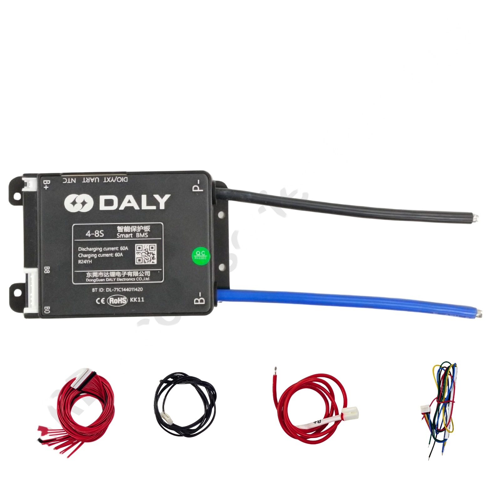 DALY BLACK SMART BMS 4-8S 60A (10654)