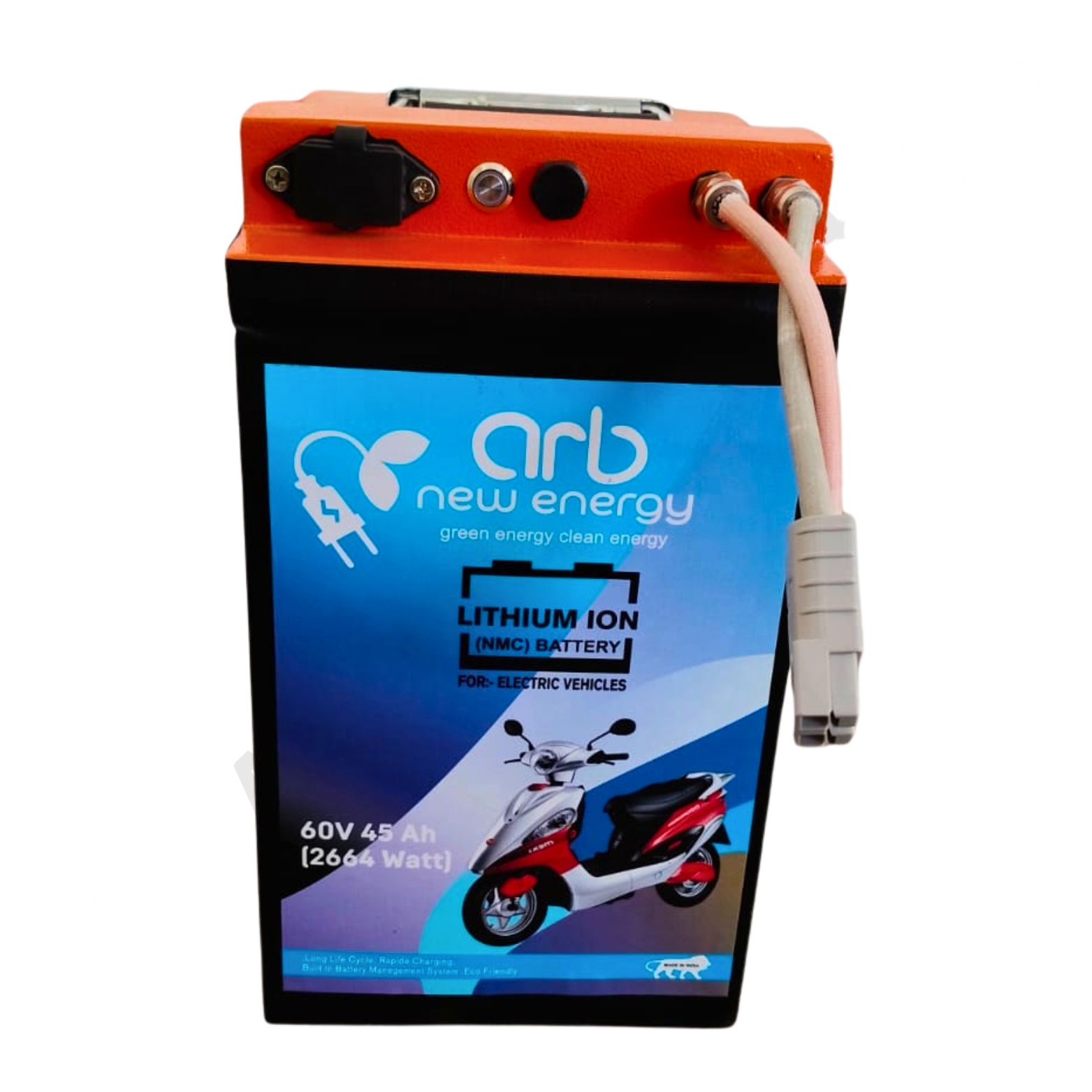 60V 45Ah NMC Series 16S 10P Battery Pack (11093) - Image 2
