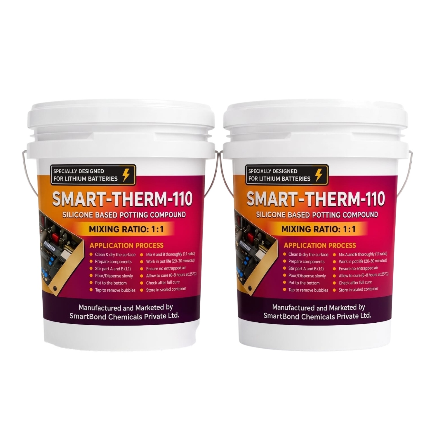 SMART THERM POTTING COMPOUND 110C (A+B) (11d2d) - Image 2