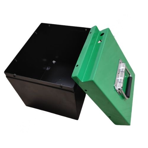 METAL BOX WITH HANDEL(230X190X210) (1298) - Image 3