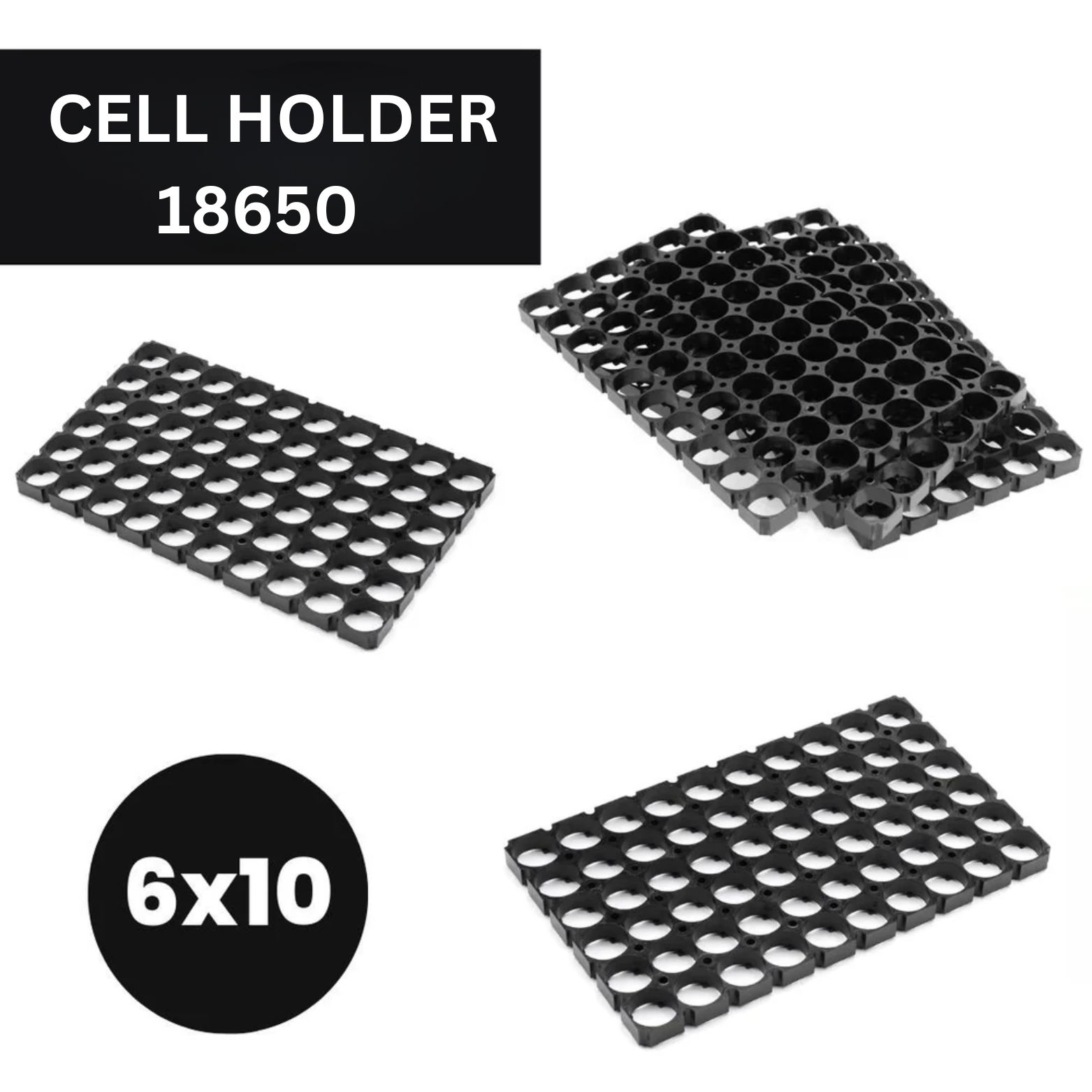 CELL HOLDER 18650(6X10) (139c) - Image 5