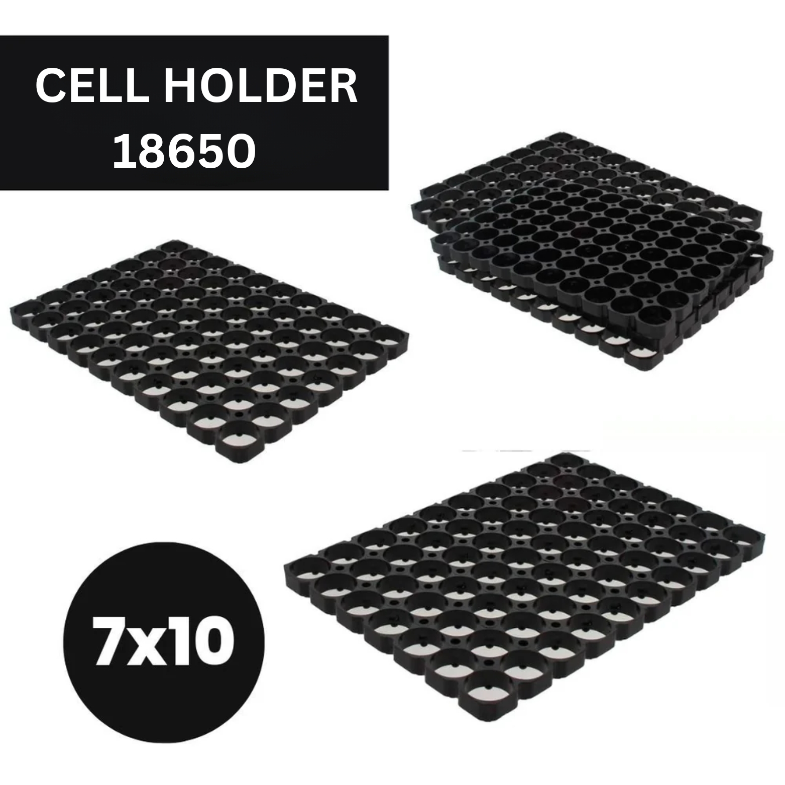 CELL HOLDER 18650(7X10) (139d) - Image 5