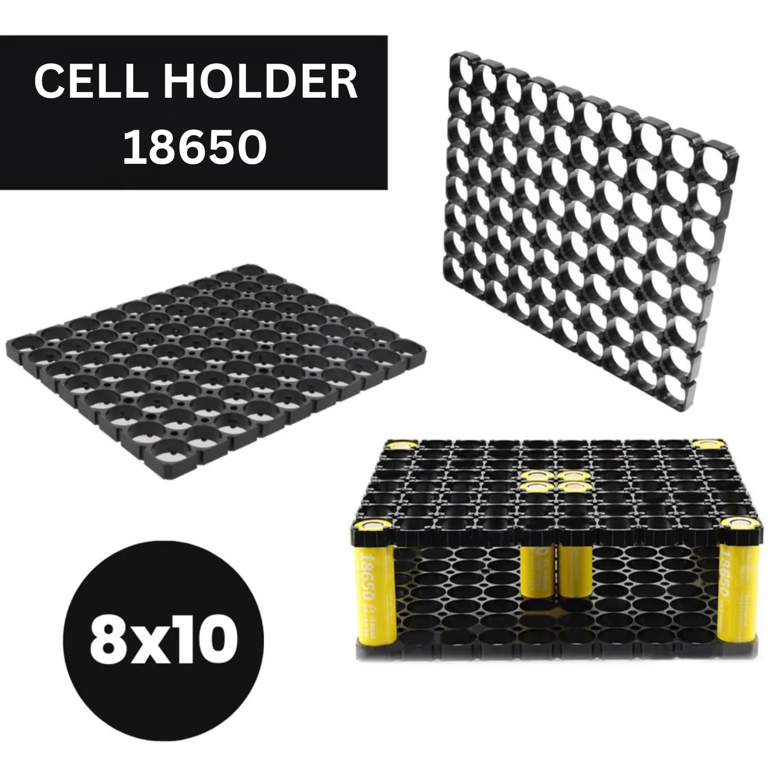 CELL HOLDER 18650(8X10) (139e) - Image 5