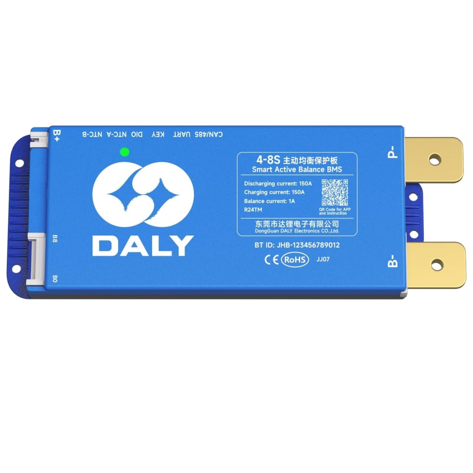 DALY(100BALANCE) SMART BMS 150A (4-8S) (1172e) - Image 2