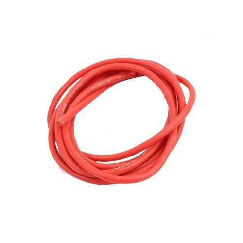 SILICONE WIRE 16AWG RED 5MTR EACH (1.31SQMM) (42c8)