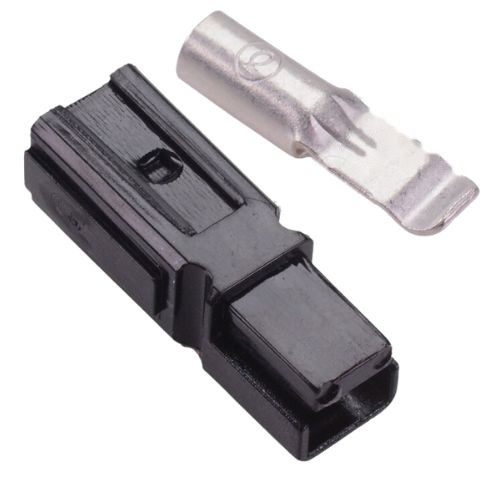 SINGLE POLE 45A CONNECTOR BLK (4546) - Image 2