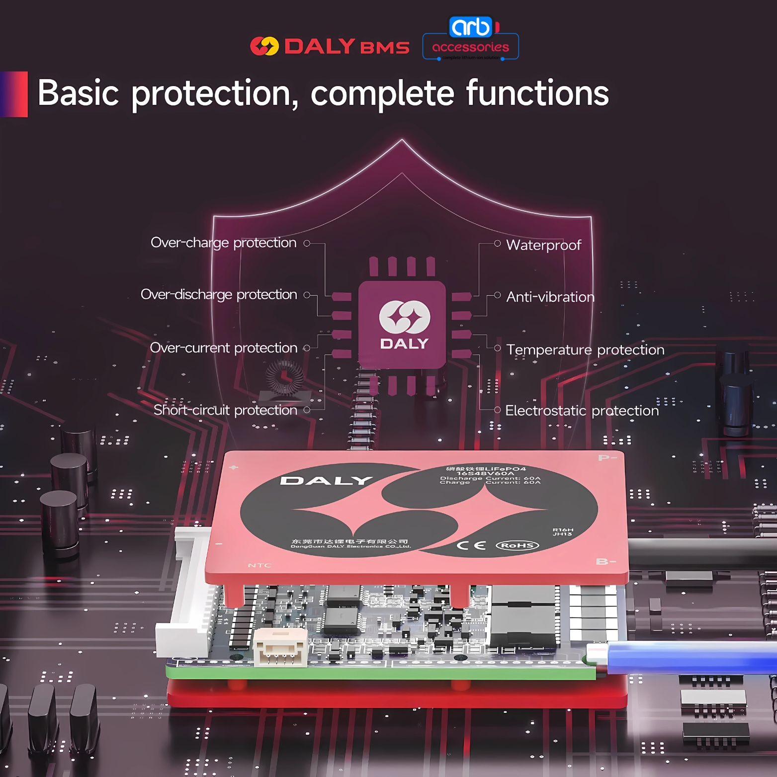 BMS NMC 6S 30A DALY (46cf) - Image 5