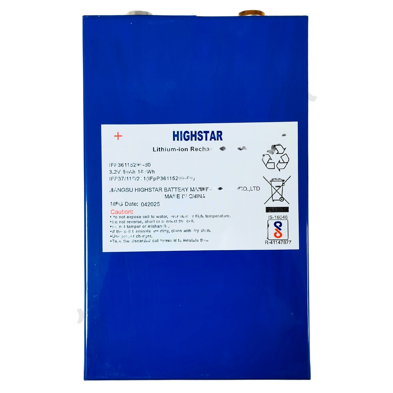 CELL HIGHSTAR LFP 50 Ah (10bc0)