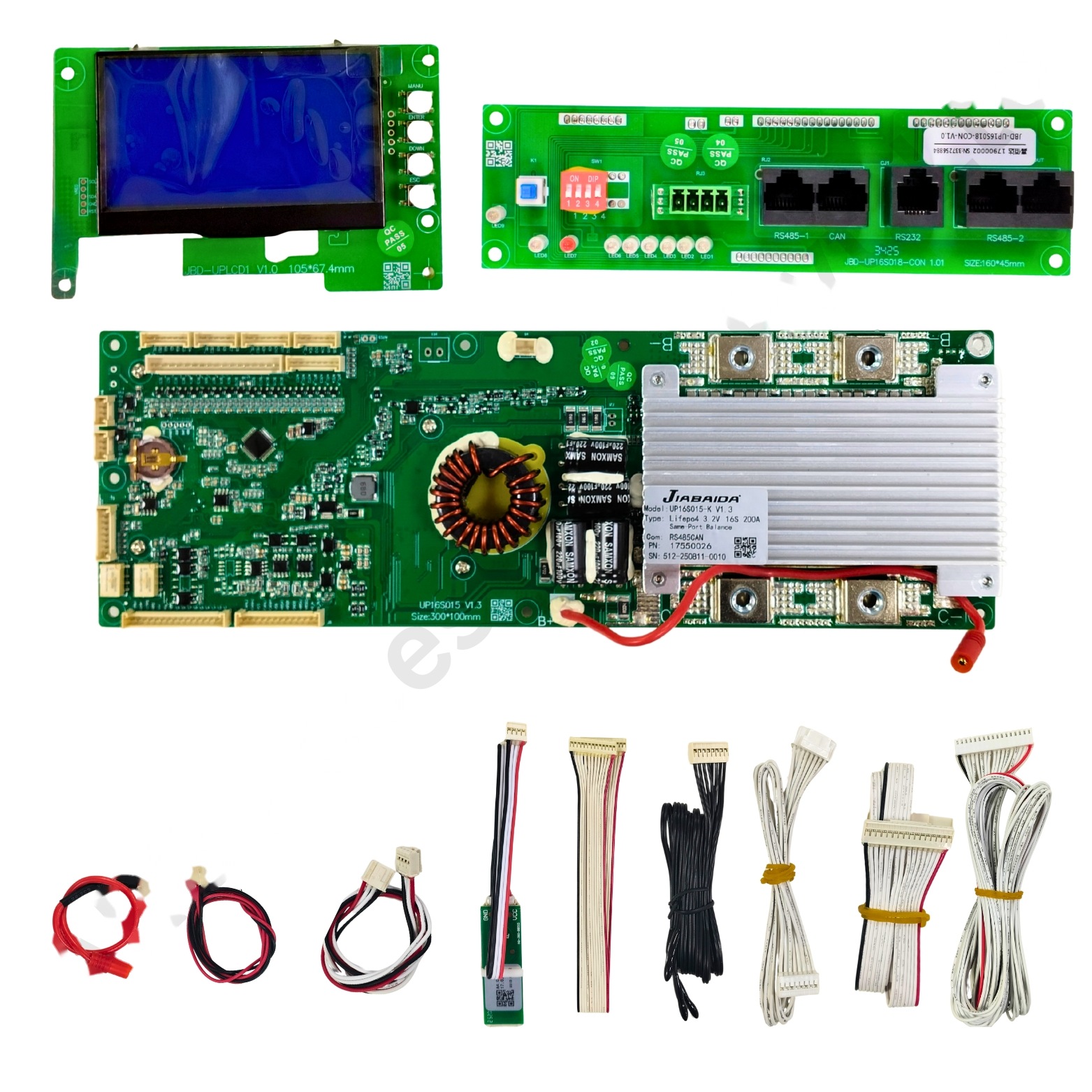 JBD SMART BMS 200AMP UP16S015-K ESS(8-16S)  (73bc) - Image 2