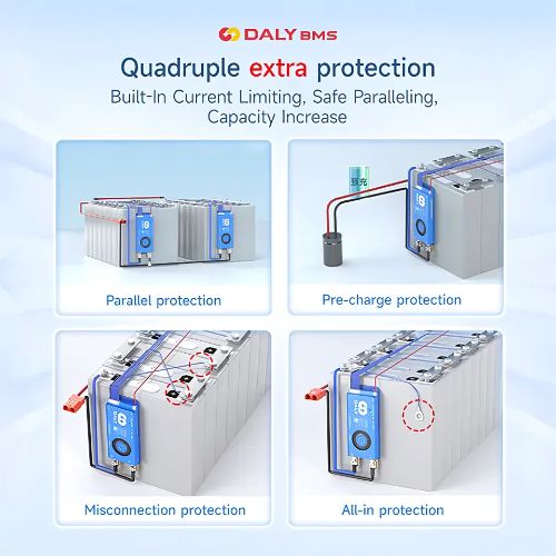 DALY(100BALANCE) SMART BMS 40A (8-17S) (763a) - Image 4