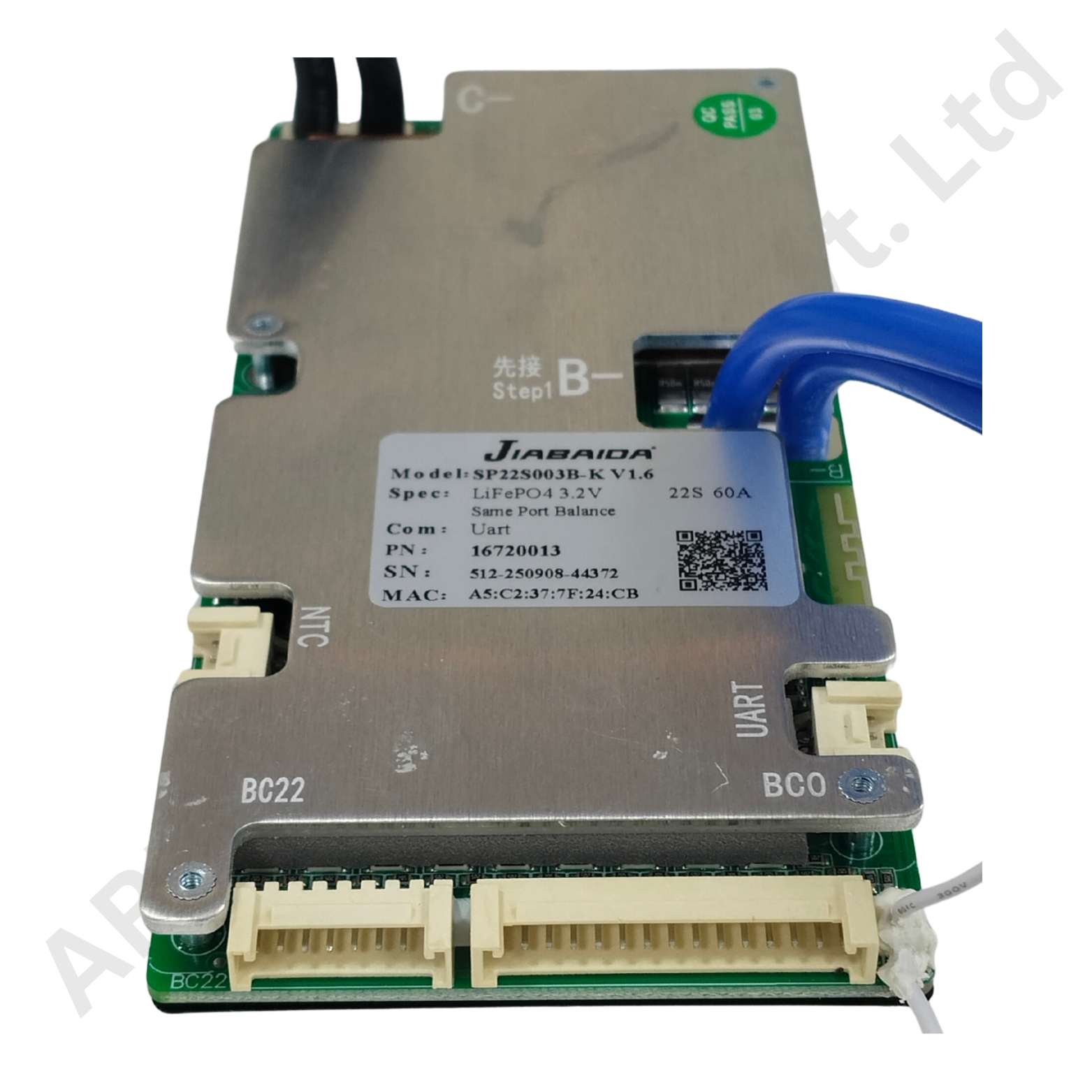 BMS 6-22S 60A SMART JBD (SP22S003B) (78a7) - Image 2