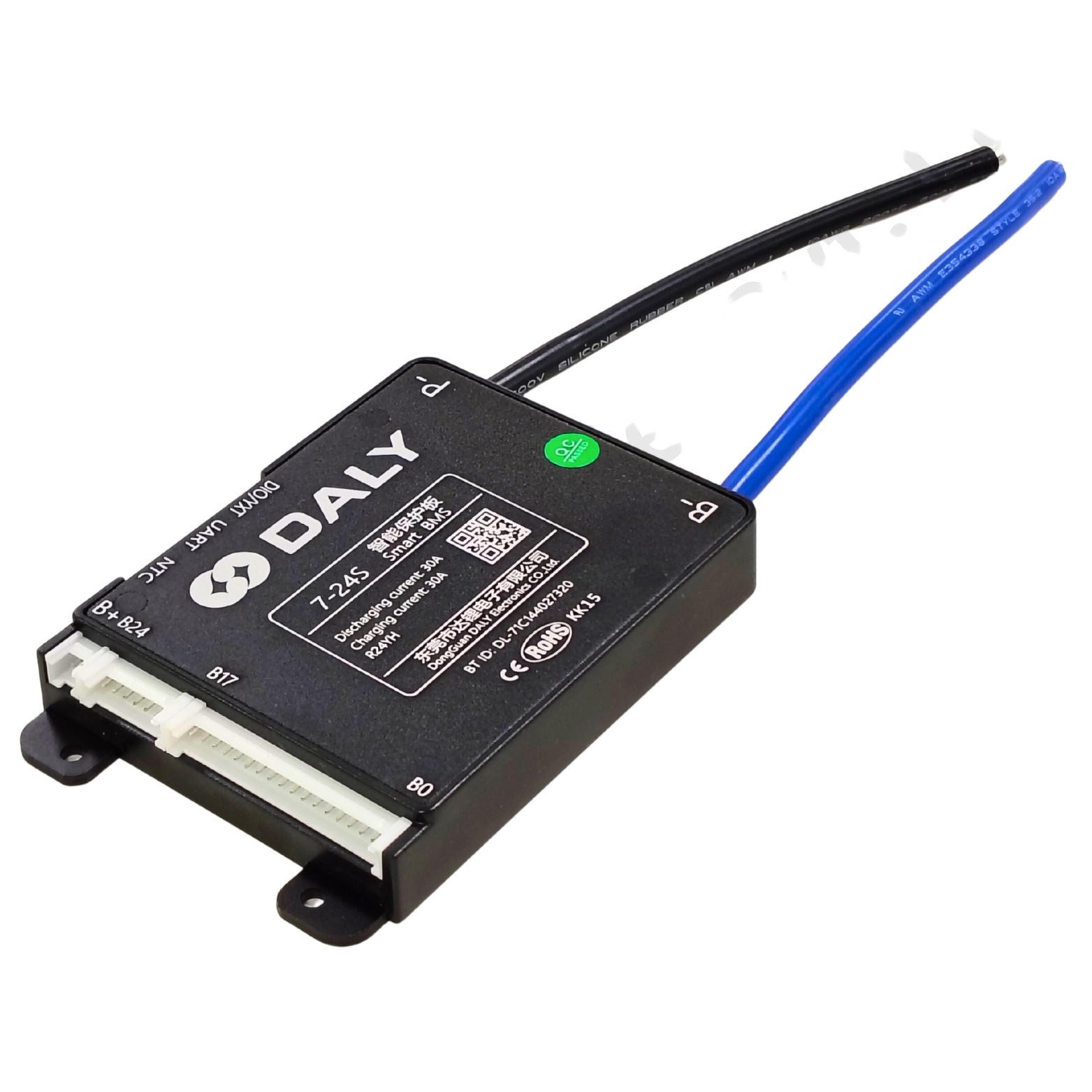 DALY BLACK SMART BMS 7-24S 30A (10659)