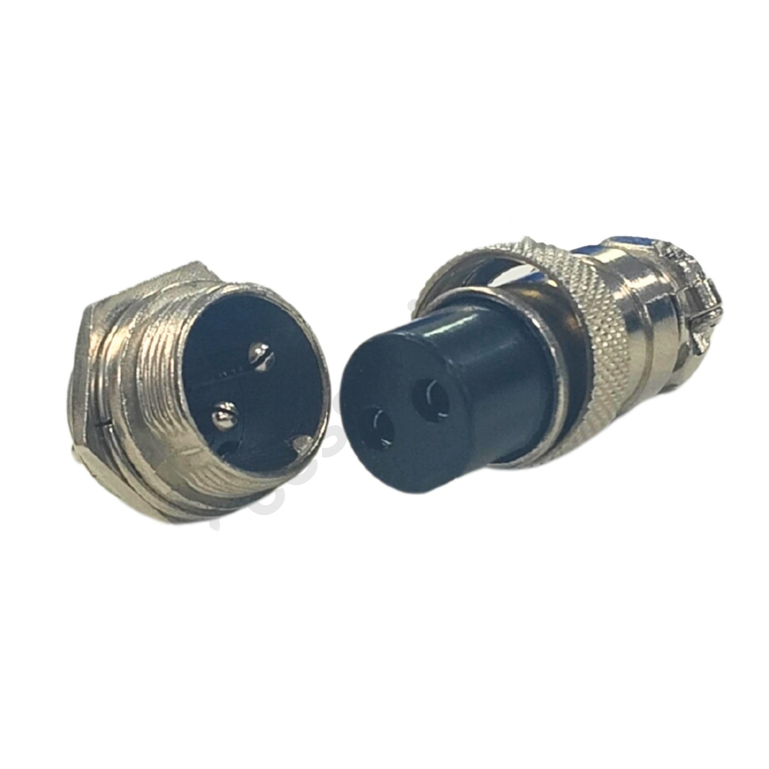 GX16-2-PIN MALE PLUG AND FEMALE SOCKET (10fef) - Image 2