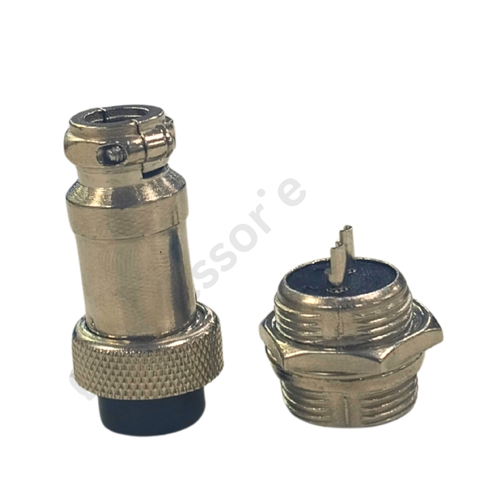 GX16-2-PIN MALE PLUG AND FEMALE SOCKET (10fef) - Image 4