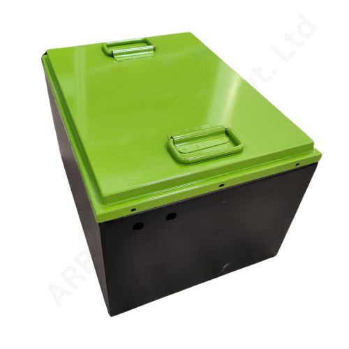 METAL BOX 100AH (460X360X300) (7e3e)