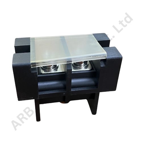 FENCE TERMINAL 100A 1IN-2OUT (BLK) (7f1b) - Image 4