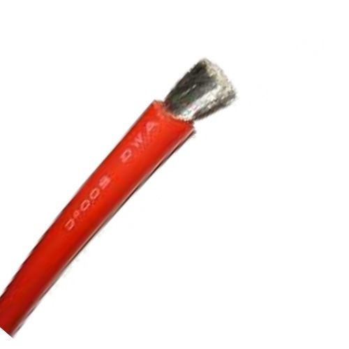 SILICONE WIRE 2AWG RED 2MTR EACH (33.6SQMM) (7f24)