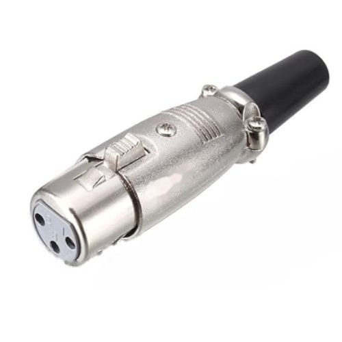 CONNECTOR XLR 3 PIN DURBIN (FEM) (80f3)